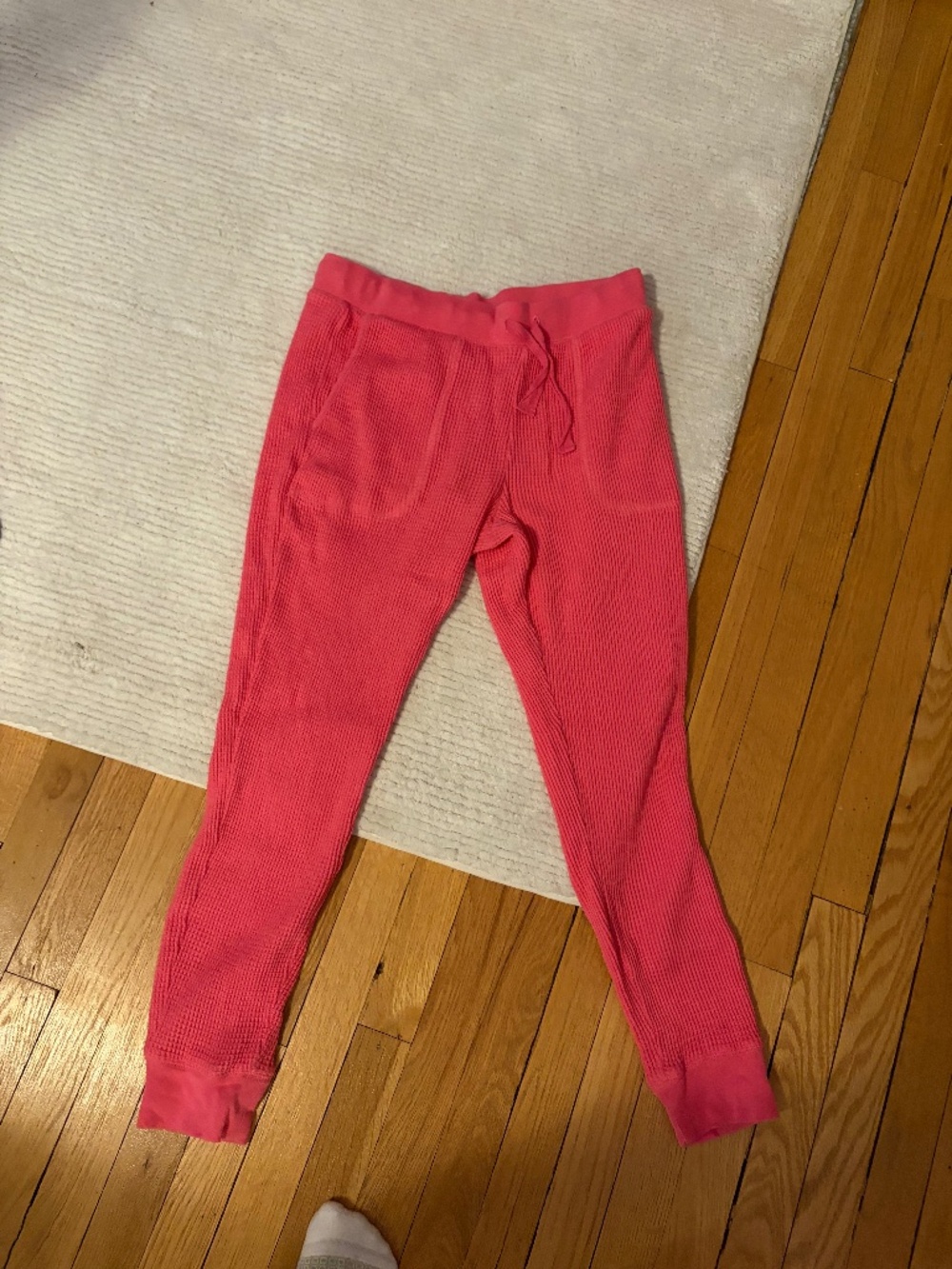 Jcrew hot pink lounge pants / sweatpants - like new - size small